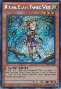 Ritual Beast Tamer Wen [THSF-EN024] Secret Rare - POKÉ JEUX