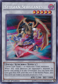 Stygian Sergeants [LC5D-EN243] Secret Rare - POKÉ JEUX