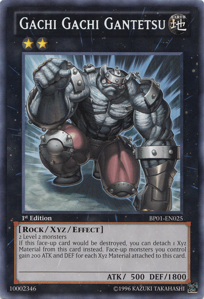 Gachi Gachi Gantetsu [BP01-EN025] Rare - POKÉ JEUX
