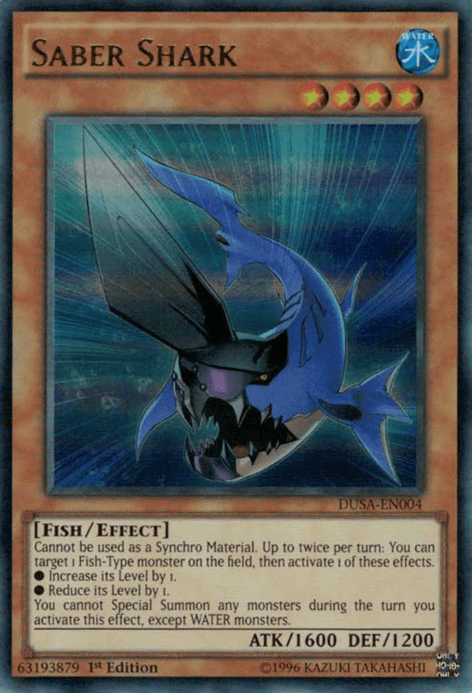 Saber Shark [DUSA-EN004] Ultra Rare - POKÉ JEUX