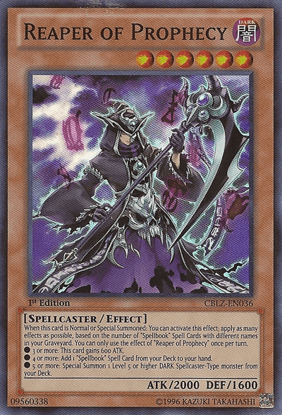 Reaper of Prophecy [CBLZ-EN036] Super Rare - POKÉ JEUX