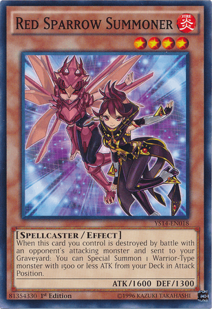 Red Sparrow Summoner [YS14-EN018] Common - POKÉ JEUX