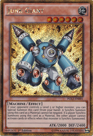 Junk Giant [PGL2-EN001] Gold Secret Rare - POKÉ JEUX