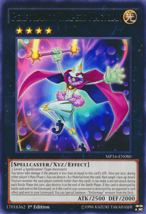 Performage Trapeze Magician [MP16-EN080] Rare - POKÉ JEUX