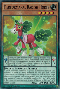 Performapal Radish Horse [MP17-EN063] Common - POKÉ JEUX