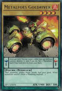 Metalfoes Goldriver [MP17-EN078] Rare - POKÉ JEUX