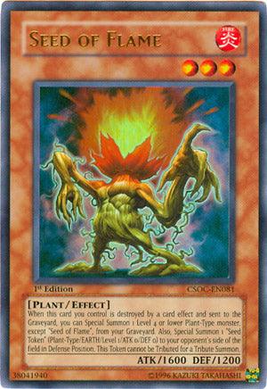 Seed of Flame [CSOC-EN081] Ultra Rare - POKÉ JEUX