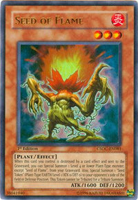 Seed of Flame [CSOC-EN081] Ultra Rare - POKÉ JEUX
