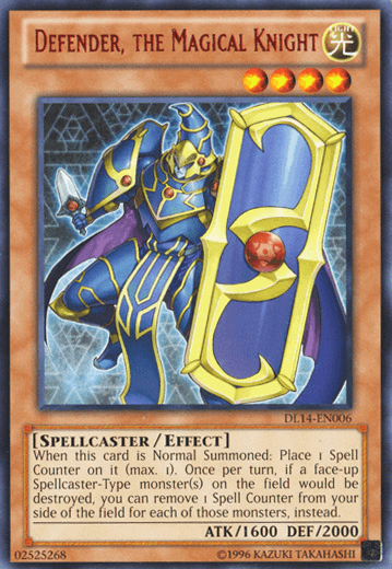 Defender, the Magical Knight (Red) [DL14-EN006] Rare - POKÉ JEUX