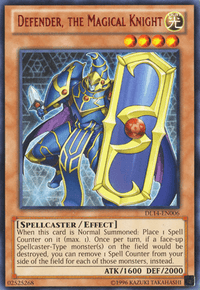 Defender, the Magical Knight (Red) [DL14-EN006] Rare - POKÉ JEUX