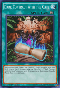 Dark Contract with the Gate [MP16-EN168] Common - POKÉ JEUX