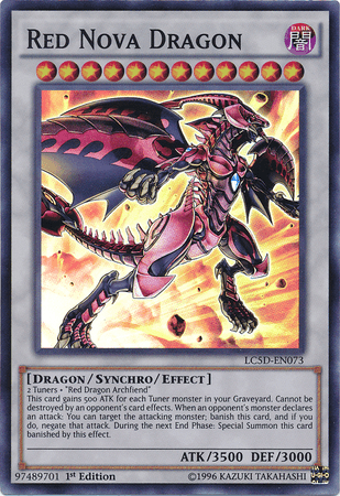 Red Nova Dragon [LC5D-EN073] Super Rare - POKÉ JEUX