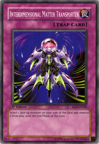 Interdimensional Matter Transporter [SD1-EN026] Common - POKÉ JEUX