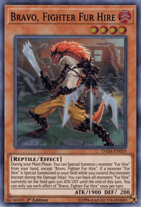 Bravo, Fighter Fur Hire [DASA-EN019] Super Rare - POKÉ JEUX