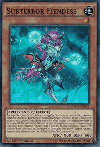 Subterror Fiendess [MACR-EN082] Super Rare - POKÉ JEUX