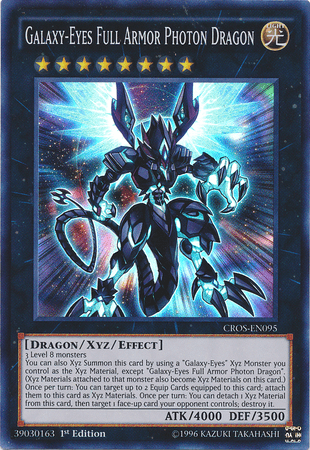 Galaxy-Eyes Full Armor Photon Dragon [CROS-EN095] Super Rare - POKÉ JEUX