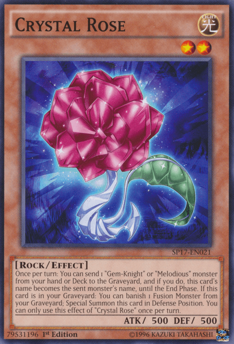Crystal Rose [SP17-EN021] Common - POKÉ JEUX
