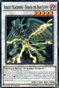 Assault Blackwing - Sohaya the Rain Storm [TDIL-EN048] Common - POKÉ JEUX