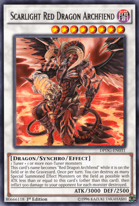 Scarlight Red Dragon Archfiend [DPDG-EN031] Rare - POKÉ JEUX