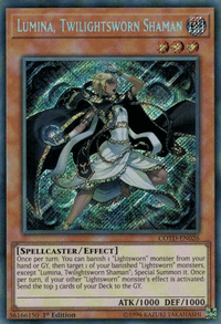 Lumina, Twilightsworn Shaman [COTD-EN026] Secret Rare - POKÉ JEUX
