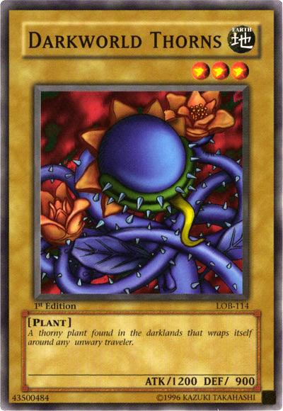 Darkworld Thorns [LOB-114] Common - POKÉ JEUX