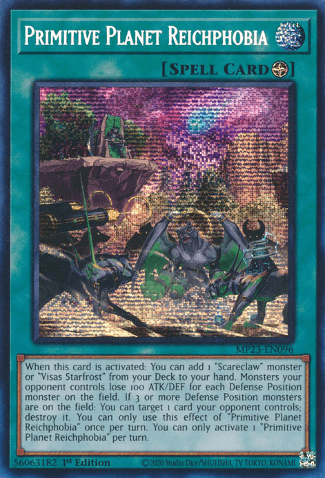Primitive Planet Reichphobia [MP23-EN096] Prismatic Secret Rare - POKÉ JEUX