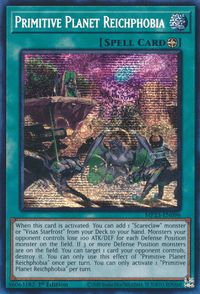 Primitive Planet Reichphobia [MP23-EN096] Prismatic Secret Rare - POKÉ JEUX