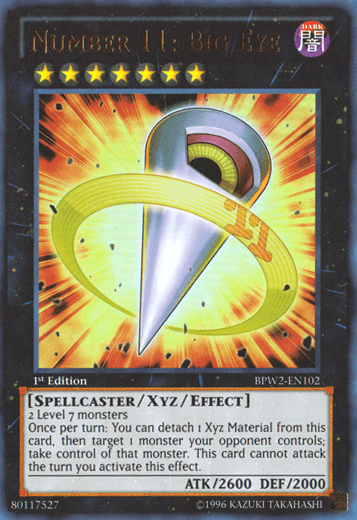 Number 11: Big Eye [BPW2-EN102] Ultra Rare - POKÉ JEUX