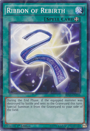 Ribbon of Rebirth [BP03-EN153] Shatterfoil Rare - POKÉ JEUX