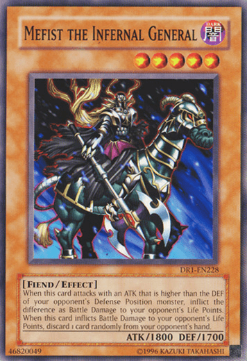 Mefist the Infernal General [DR1-EN228] Common - POKÉ JEUX