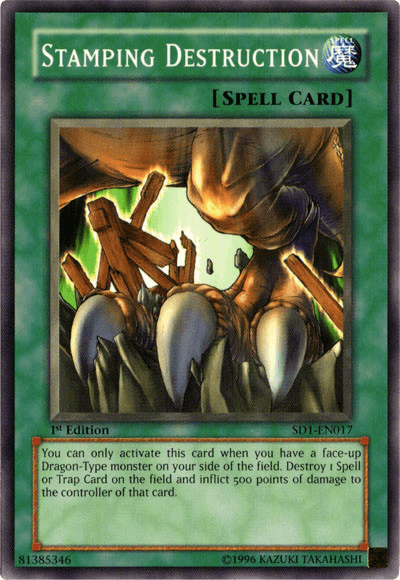 Stamping Destruction [SD1-EN017] Common - POKÉ JEUX