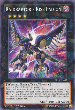Raidraptor - Rise Falcon [SP15-EN037] Shatterfoil Rare - POKÉ JEUX