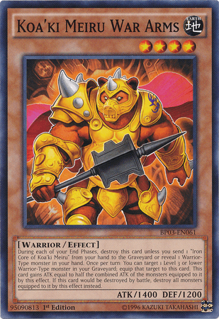 Koa'ki Meiru War Arms [BP03-EN061] Common - POKÉ JEUX