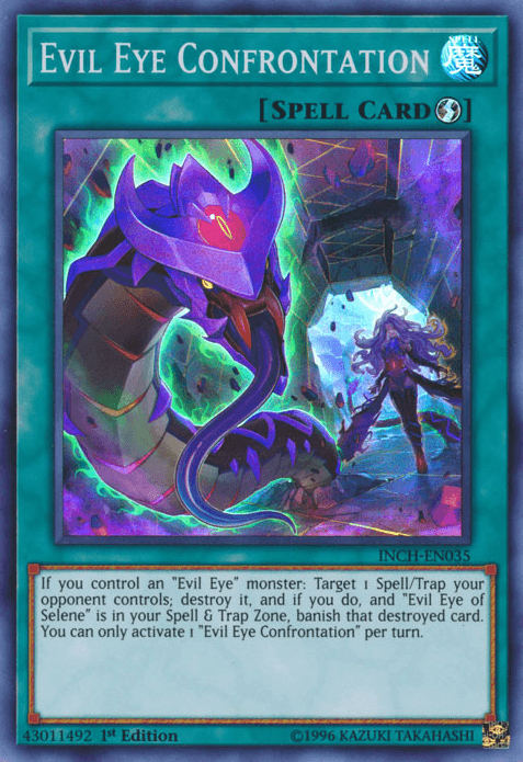 Evil Eye Confrontation [INCH-EN035] Super Rare - POKÉ JEUX