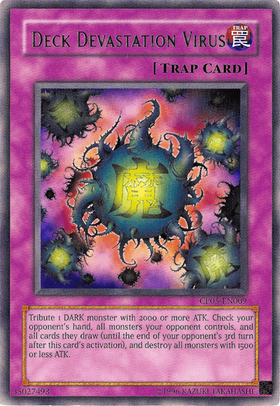 Deck Devastation Virus [CP05-EN009] Rare - POKÉ JEUX