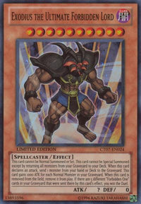Exodius the Ultimate Forbidden Lord [CT07-EN024] Super Rare - POKÉ JEUX