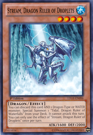 Stream, Dragon Ruler of Droplets [LTGY-EN096] Common - POKÉ JEUX
