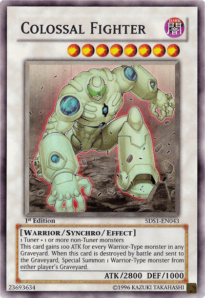 Colossal Fighter [5DS1-EN043] Super Rare - POKÉ JEUX