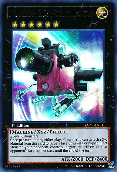 Number 25: Force Focus [GAOV-EN045] Ultra Rare - POKÉ JEUX
