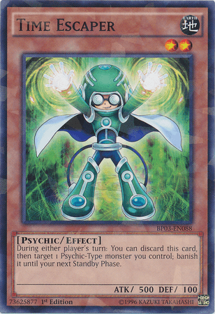 Time Escaper [BP03-EN088] Shatterfoil Rare - POKÉ JEUX