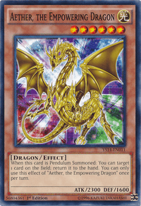 Aether, the Empowering Dragon [YS14-EN011] Common - POKÉ JEUX