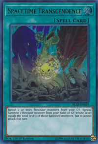 Spacetime Transcendence [BLLR-EN029] Ultra Rare - POKÉ JEUX