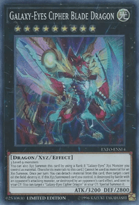 Galaxy-Eyes Cipher Blade Dragon [EXFO-ENSE4] Super Rare - POKÉ JEUX