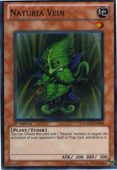 Naturia Vein [HA02-EN004] Super Rare - POKÉ JEUX