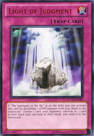 Light of Judgment (Red) [DL12-EN020] Rare - POKÉ JEUX