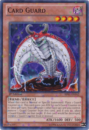 Card Guard [BP01-EN162] Starfoil Rare - POKÉ JEUX