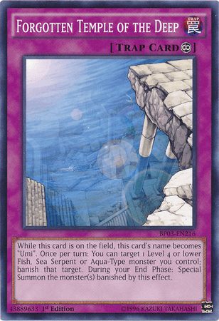 Forgotten Temple of the Deep [BP03-EN216] Common - POKÉ JEUX