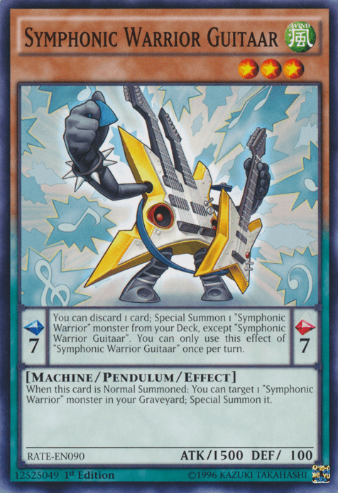 Symphonic Warrior Guitaar [RATE-EN090] Common - POKÉ JEUX