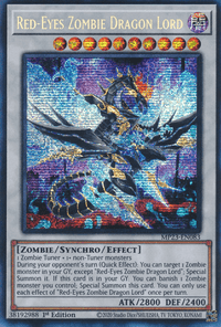 Red-Eyes Zombie Dragon Lord [MP23-EN083] Prismatic Secret Rare - POKÉ JEUX