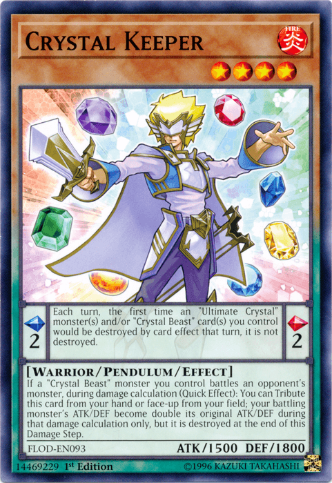 Crystal Keeper [FLOD-EN093] Common - POKÉ JEUX